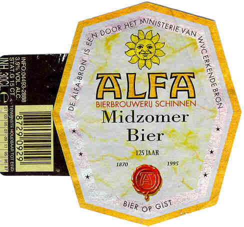 Alfa  Midzomer Bier