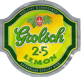 grolsch 2.5 lemon