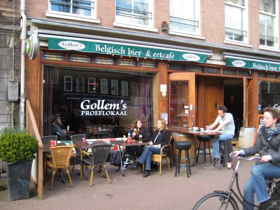 Gollem's Proeflokall, Amsterdam, exterior