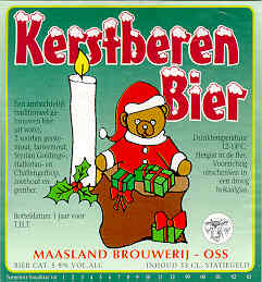 maasland kerstberen bier